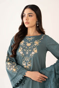 Maria B | Luxury Winter Pret 25 | DW-PF25-03-Tea - House Of Hania