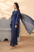 Maria B | Luxury Winter Pret 25 | DW-PF25-07-Blu - House Of Hania
