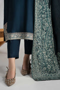 Maria B | Luxury Winter Pret 25 | DW-W24-102R1-Blue - House Of Hania
