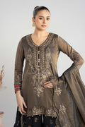 Maria B | Luxury Winter Pret 25 | DW-W25-01-Black - House Of Hania