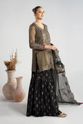 Maria B | Luxury Winter Pret 25 | DW-W25-01-Black - House Of Hania