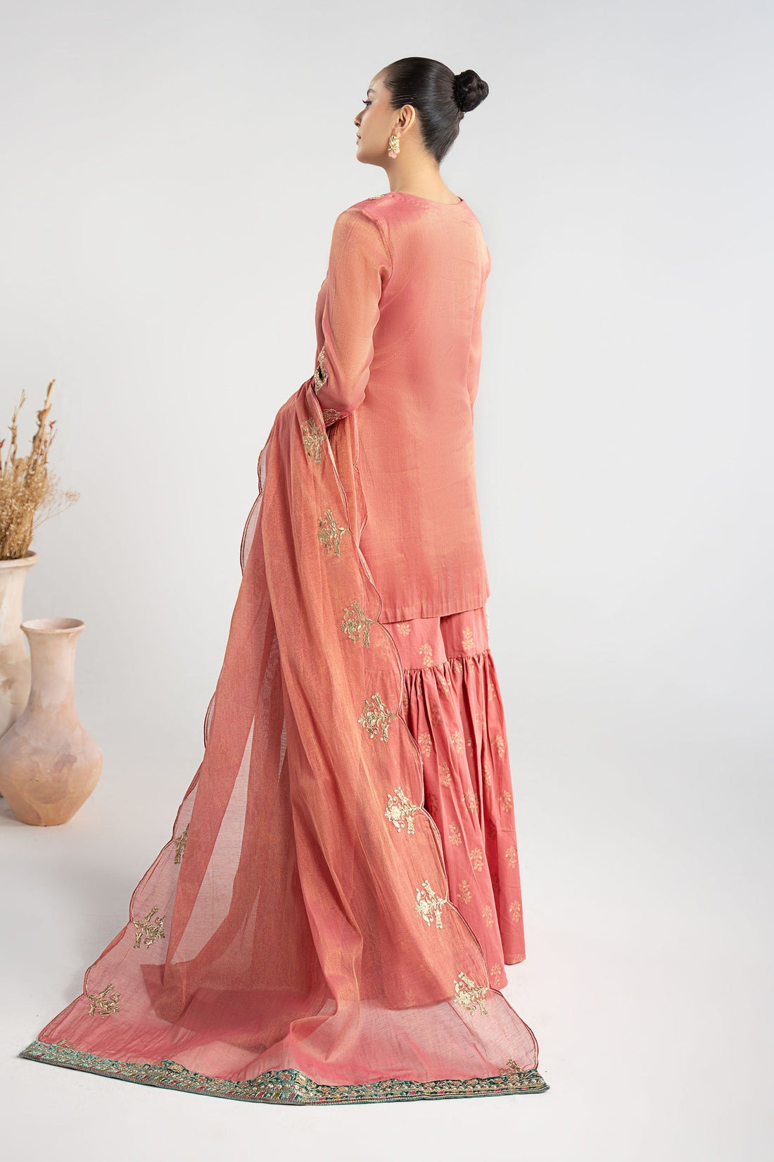 Maria B | Luxury Winter Pret 25 | DW-W25-01-Pink - House Of Hania