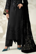 Maria B | Luxury Winter Pret 25 | DW-W25-20-Black - House Of Hania