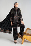 Maria B | Luxury Winter Pret 25 | DW-W25-35-Black - House Of Hania