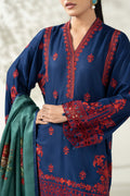 Maria B | Luxury Winter Pret 25 | DW-W25-46-Blue - House Of Hania