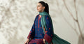 Maria B | Luxury Winter Pret 25 | DW-W25-46-Blue - House Of Hania