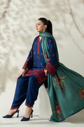 Maria B | Luxury Winter Pret 25 | DW-W25-46-Blue - House Of Hania