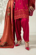 Maria B | Luxury Winter Pret 25 | DW-W25-46-Hot Pink - House Of Hania