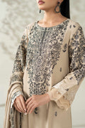 Maria B | Luxury Winter Pret 25 | DW-W25-47-BEIGE - House Of Hania