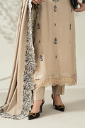 Maria B | Luxury Winter Pret 25 | DW-W25-47-BEIGE - House Of Hania