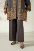 Maria B | Luxury Winter Pret 25 | DW-W25-49-Grey - House Of Hania