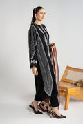 Maria B | Luxury Winter Pret 25 | DW-W25-51-Black - House Of Hania