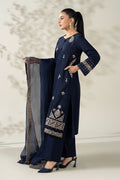 Maria B | Luxury Winter Pret 25 | DW-W25-54-Blue - House Of Hania