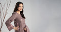 Maria B | Luxury Winter Pret 25 | DW-W25-54-Peachy Pink - House Of Hania