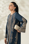 Maria B | Luxury Winter Pret 25 | DW-W25-58-Blue - House Of Hania