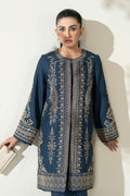 Maria B | Luxury Winter Pret 25 | DW-W25-58-Blue - House Of Hania