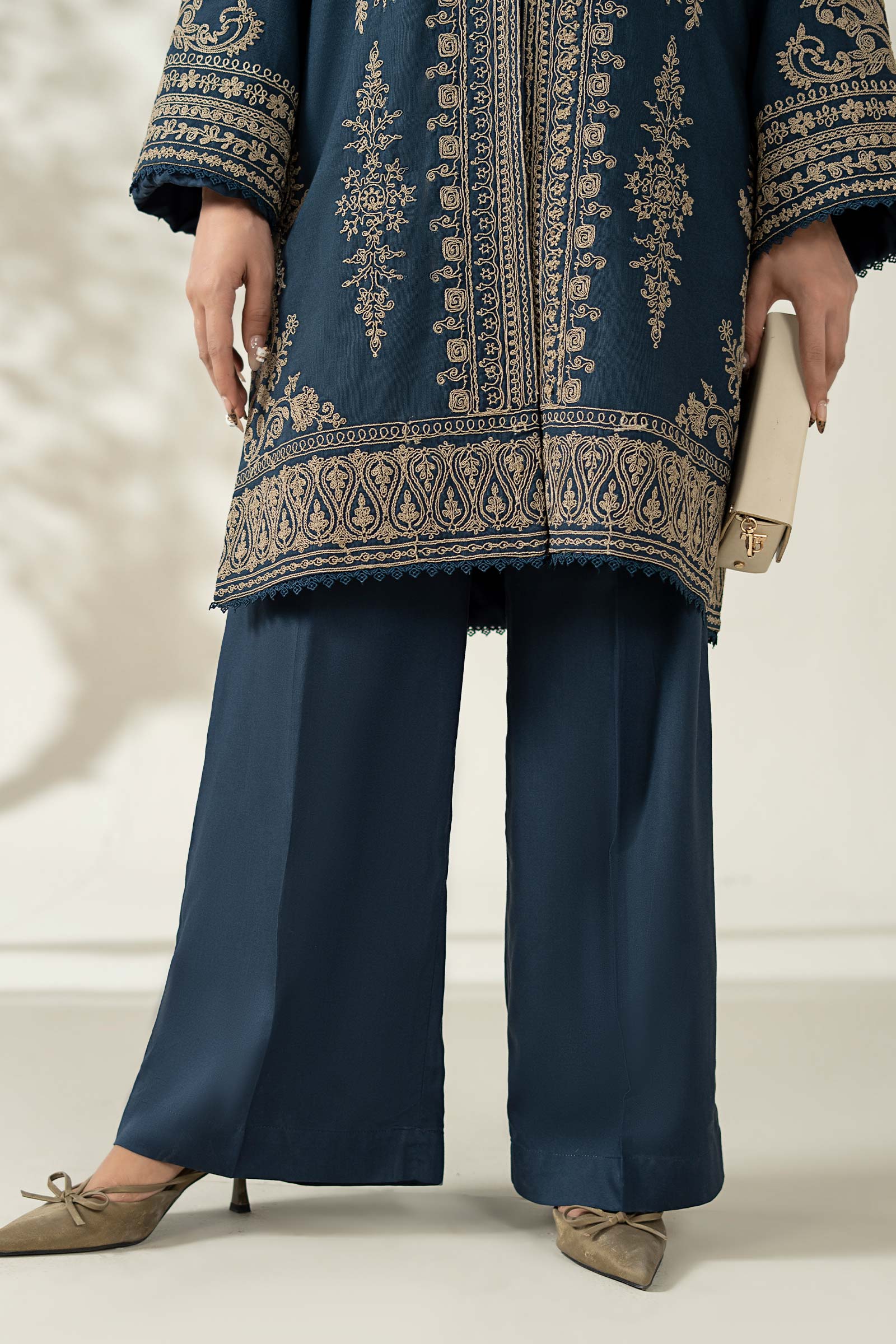 Maria B | Luxury Winter Pret 25 | DW-W25-58-Blue - House Of Hania