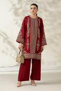Maria B | Luxury Winter Pret 25 | DW-W25-58-Maroon - House Of Hania
