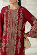 Maria B | Luxury Winter Pret 25 | DW-W25-58-Maroon - House Of Hania
