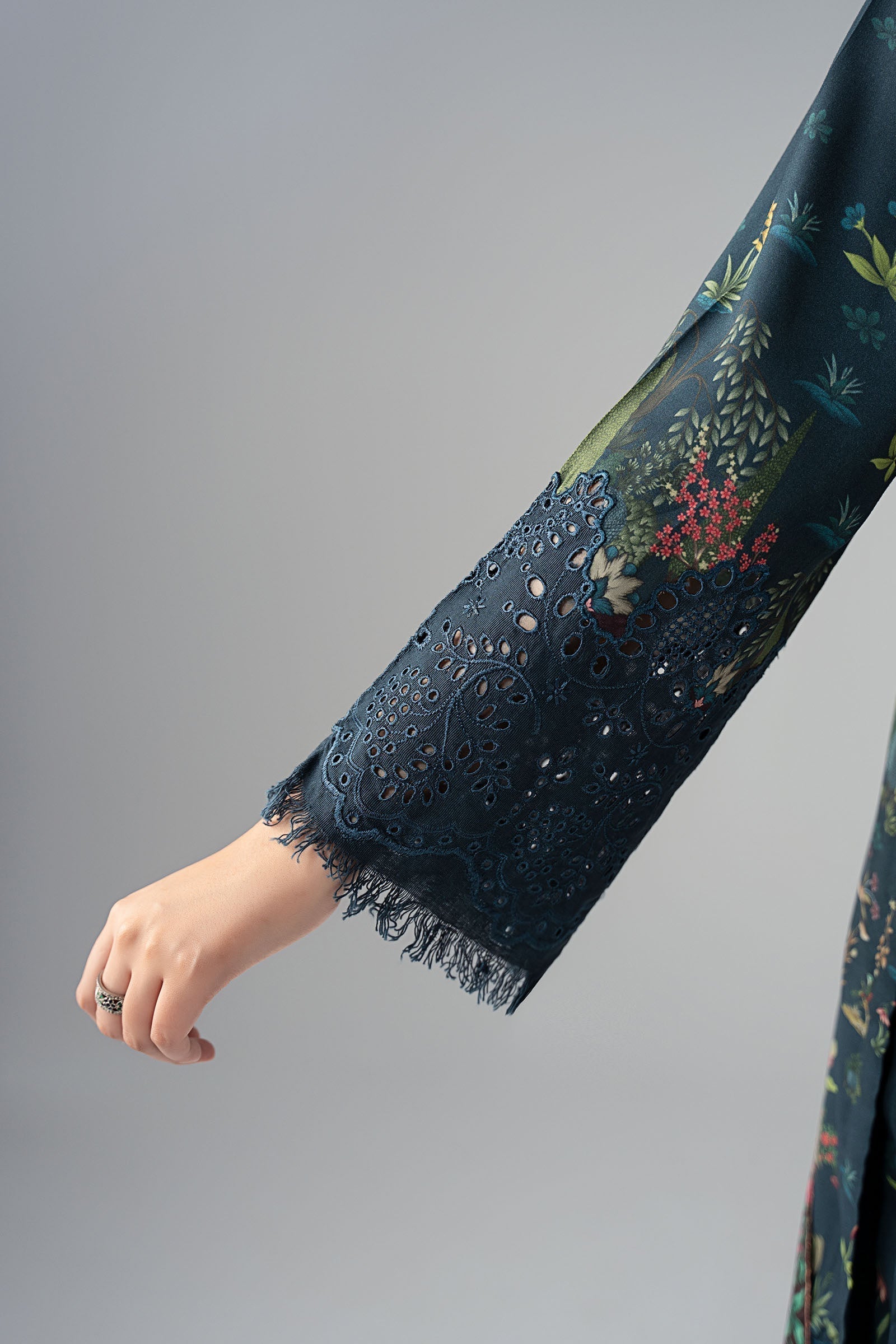 Maria B | Luxury Winter Pret 25 | DW-W25-59-Teal - House Of Hania