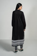 Maria B | Luxury Winter Pret 25 | PS-PF24-04-Black - House Of Hania