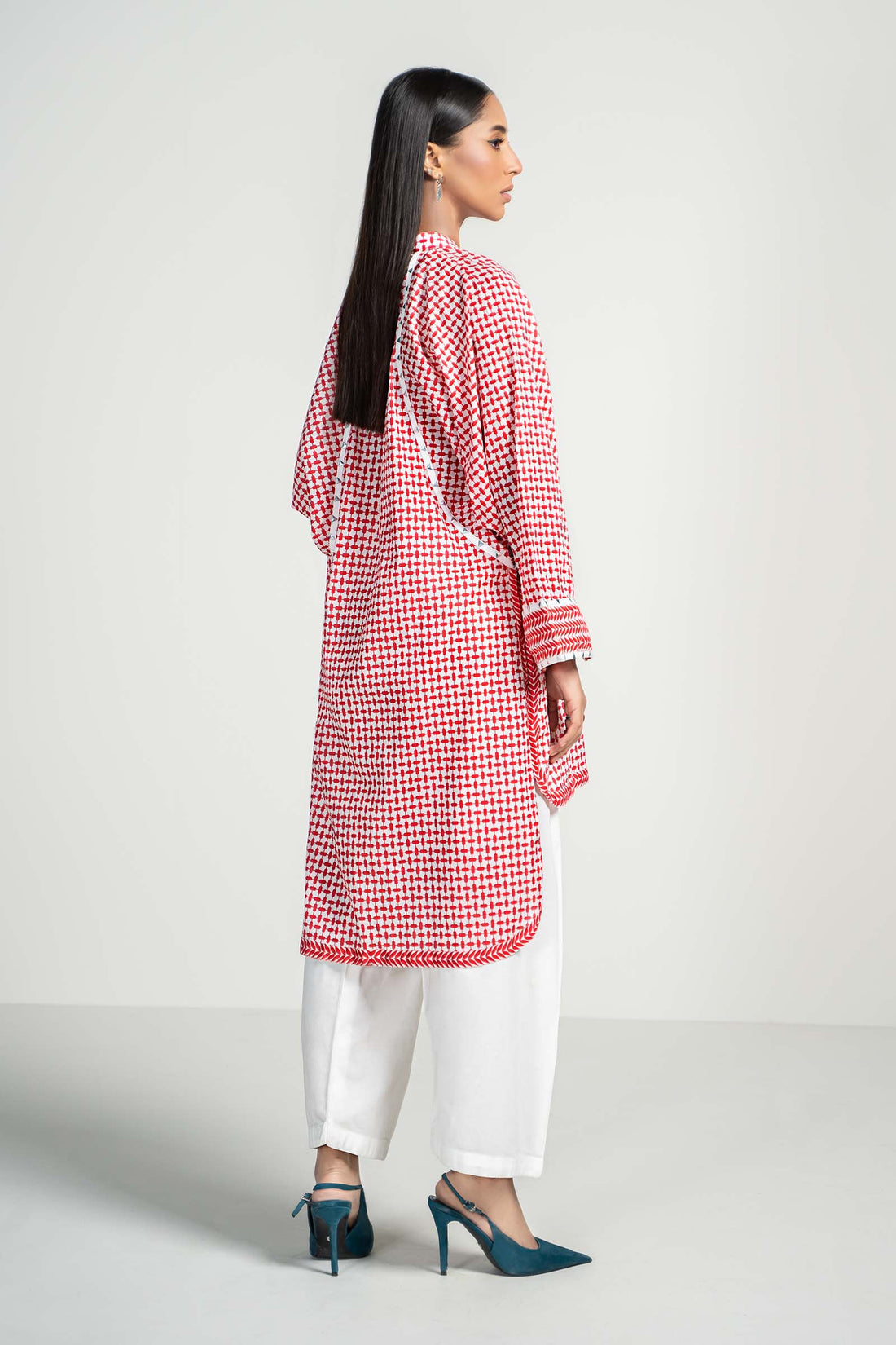 Maria B | Luxury Winter Pret 25 | PS-PF24-05-Red - House Of Hania