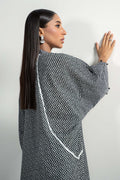 Maria B | Luxury Winter Pret 25 | PS-PF24-09-Black - House Of Hania