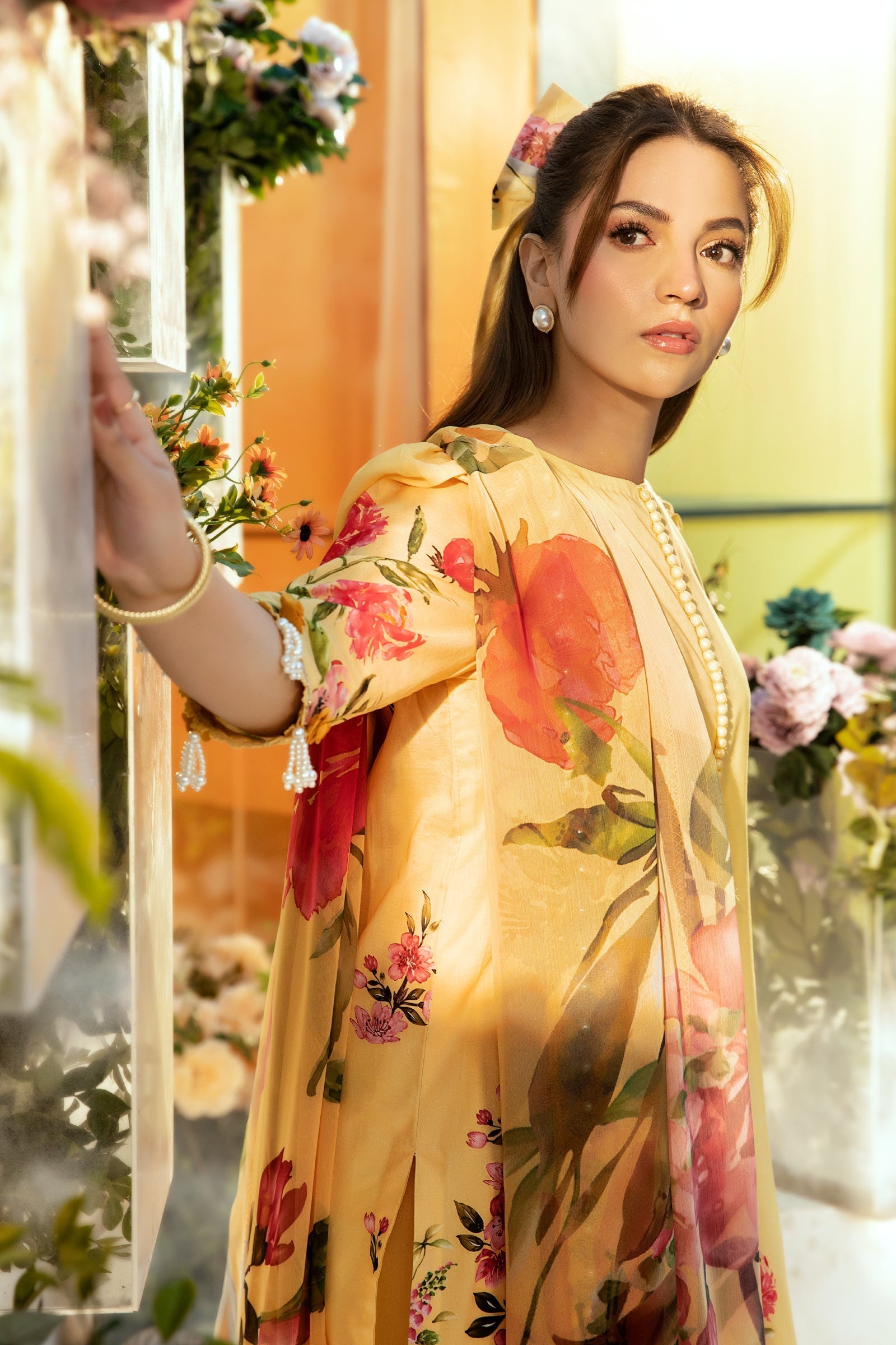 Maria B | M Basic Summer Lawn 25 | MB-CUS25-701A - House Of Hania