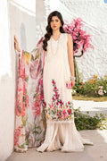 Maria B | M Basic Summer Lawn 25 | MB-CUS25-701B - House Of Hania