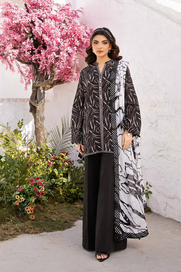 Maria B | M Basic Summer Lawn 25 | MB-CUS25-704B - House Of Hania