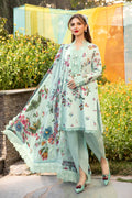 Maria B | M Basic Summer Lawn 25 | MB-CUS25-709B - House Of Hania