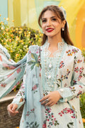 Maria B | M Basic Summer Lawn 25 | MB-CUS25-709B - House Of Hania