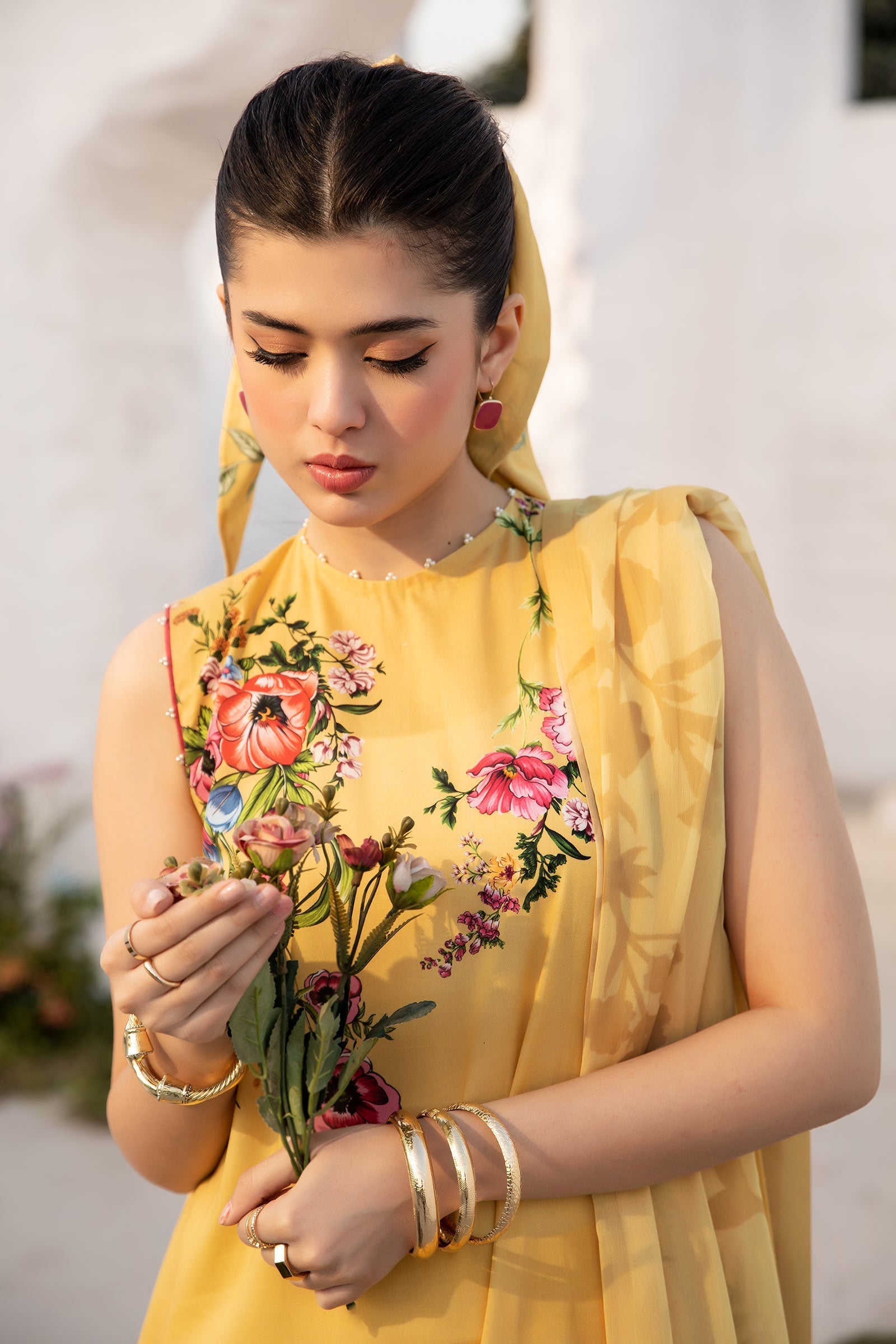 Maria B | M Basic Summer Lawn 25 | MB-CUS25-712A - House Of Hania