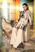 Maria B | M Basic Summer Lawn 25 | MB-CUS25-713B - House Of Hania