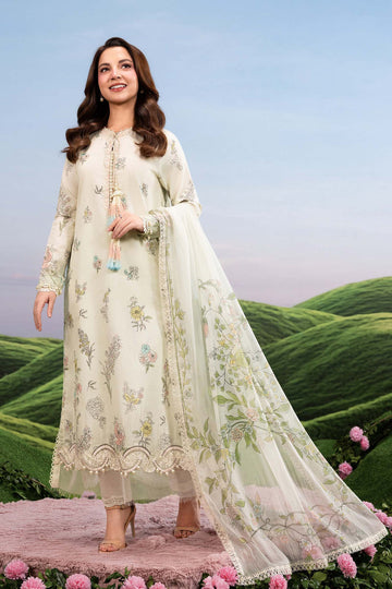 Maria B | M Basics Dreamscape Eid Lawn | MB-CUSV14-02A - House Of Hania