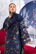 Maria B | M Basics Dreamscape Eid Lawn | MB-CUSV14-07B - House Of Hania