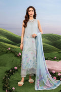 Maria B | M Basics Dreamscape Eid Lawn | MB-CUSV14-10A - House Of Hania