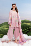 Maria B | M Basics Dreamscape Eid Lawn | MB-CUSV14-10B - House Of Hania