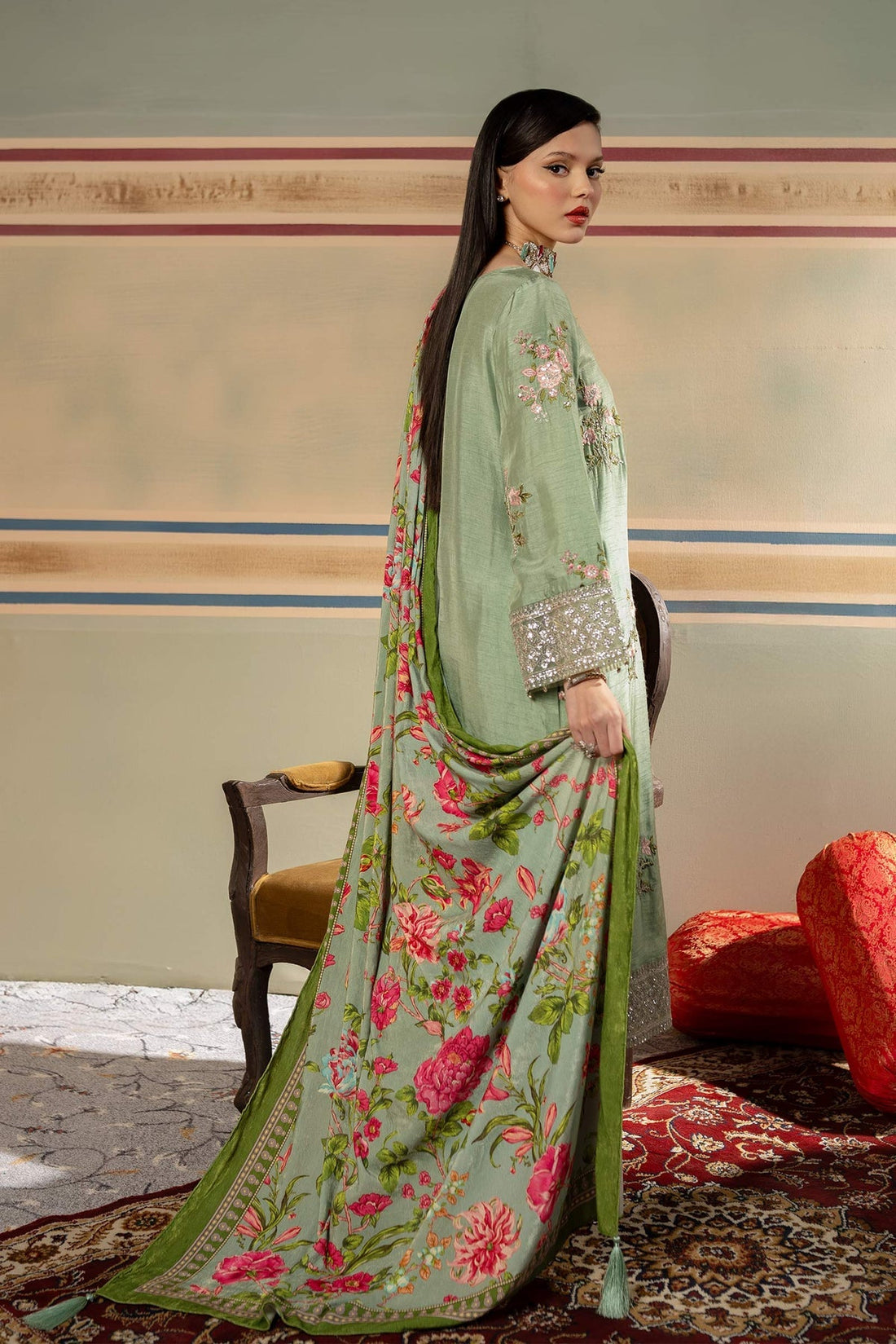 Maria B | M Basics Festive Velvet |  MB-USW24-603 - House Of Hania