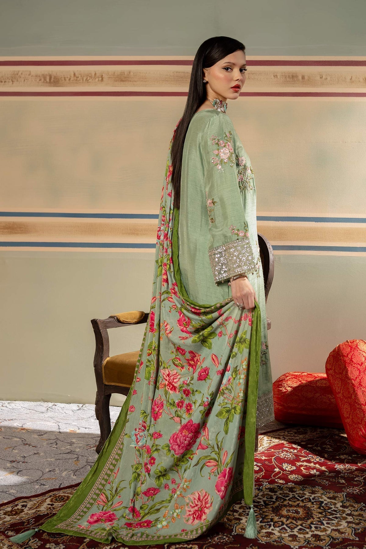 Maria B | M Basics Festive Velvet |  MB-USW24-603 - House Of Hania