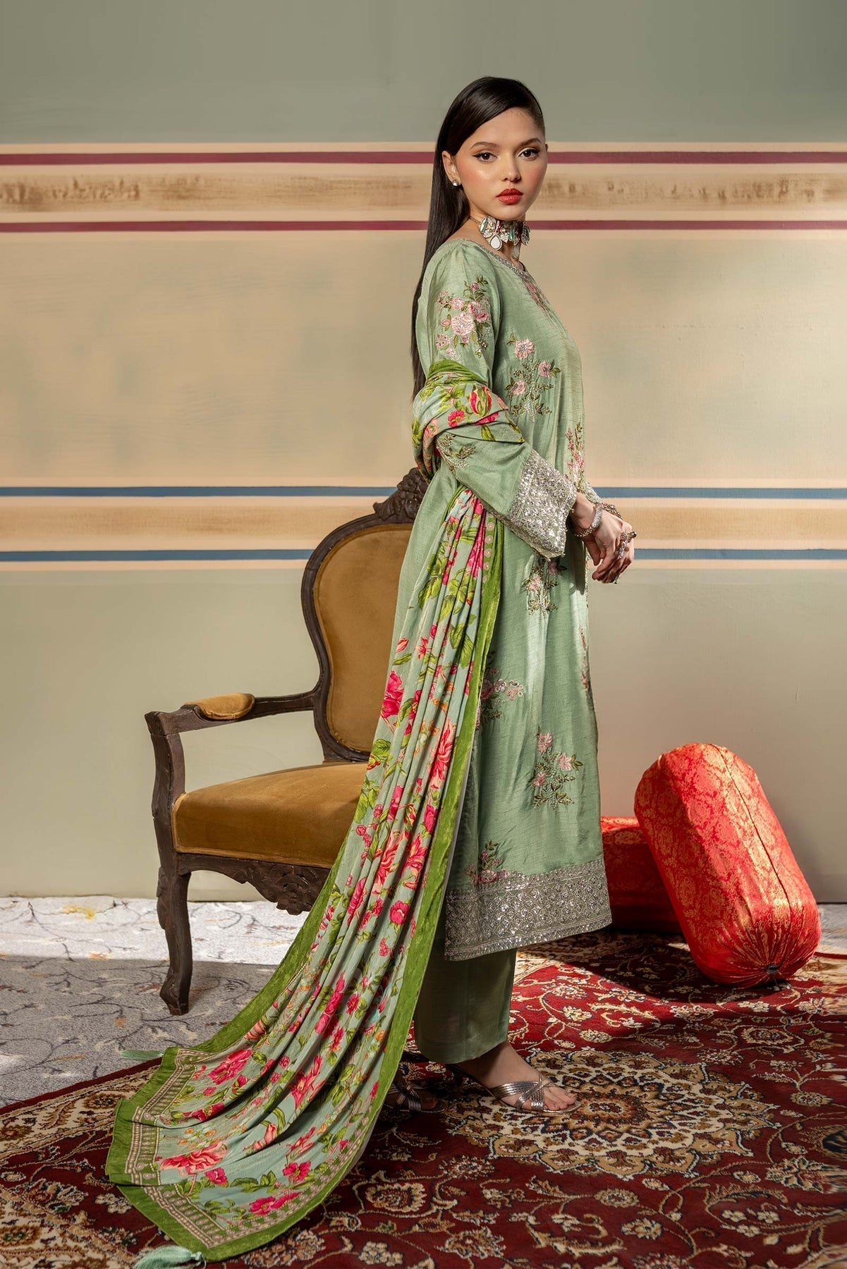 Maria B | M Basics Festive Velvet |  MB-USW24-603 - House Of Hania