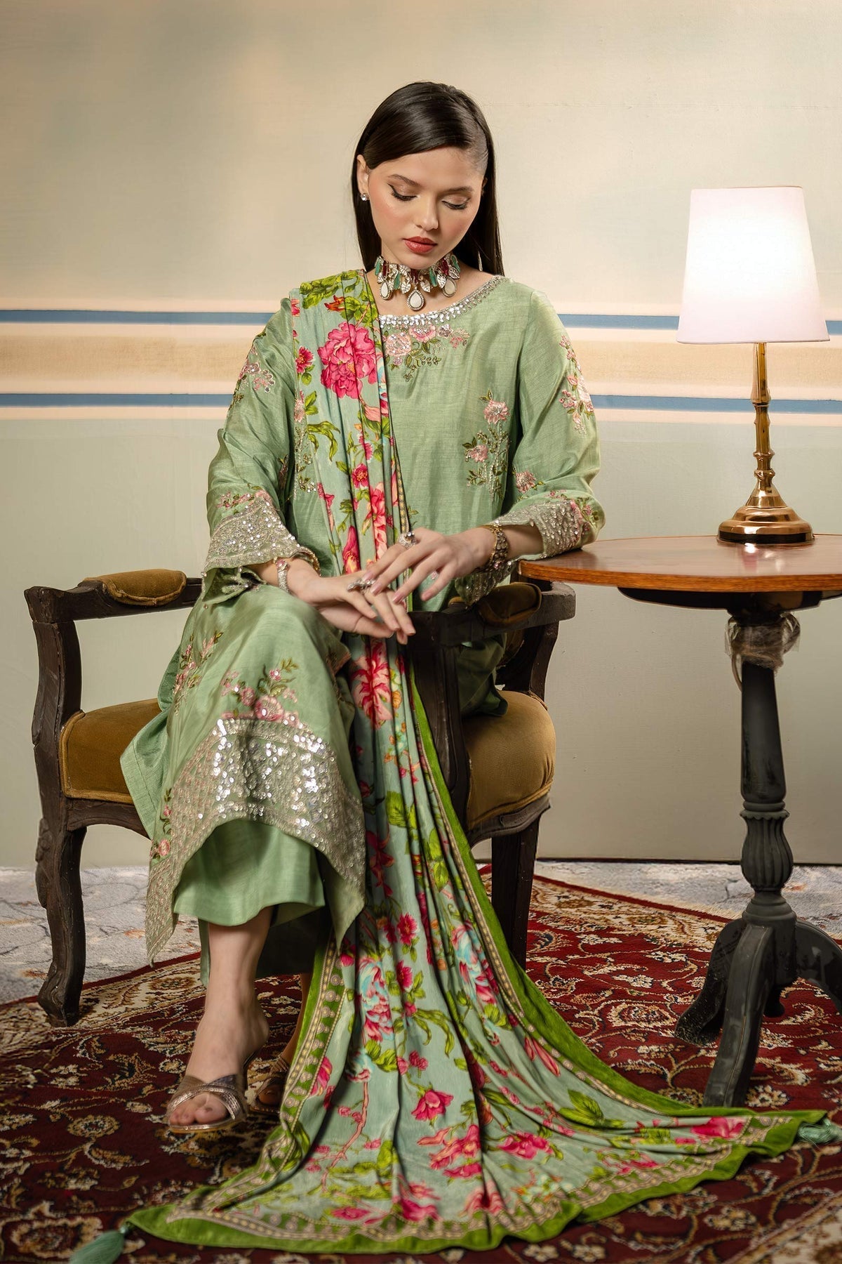 Maria B | M Basics Festive Velvet |  MB-USW24-603 - House Of Hania