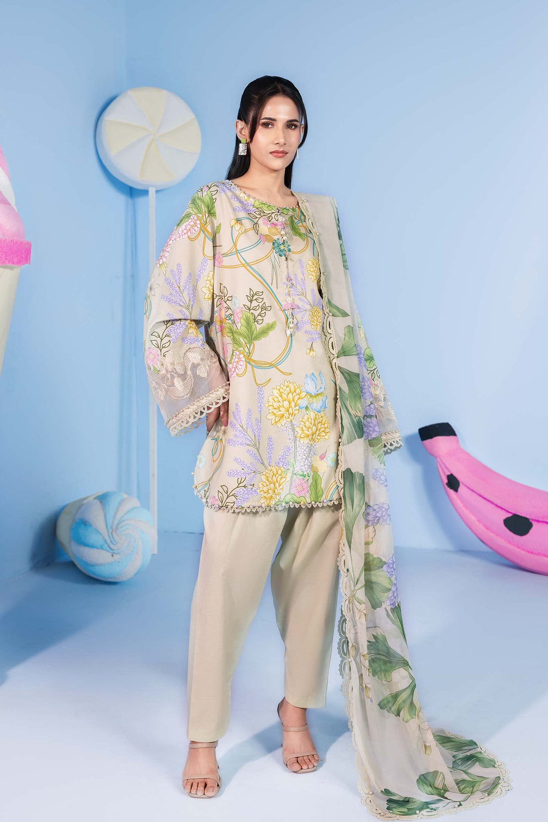 Maria B | M Basics Spring Summer 26 | 13A - House Of Hania