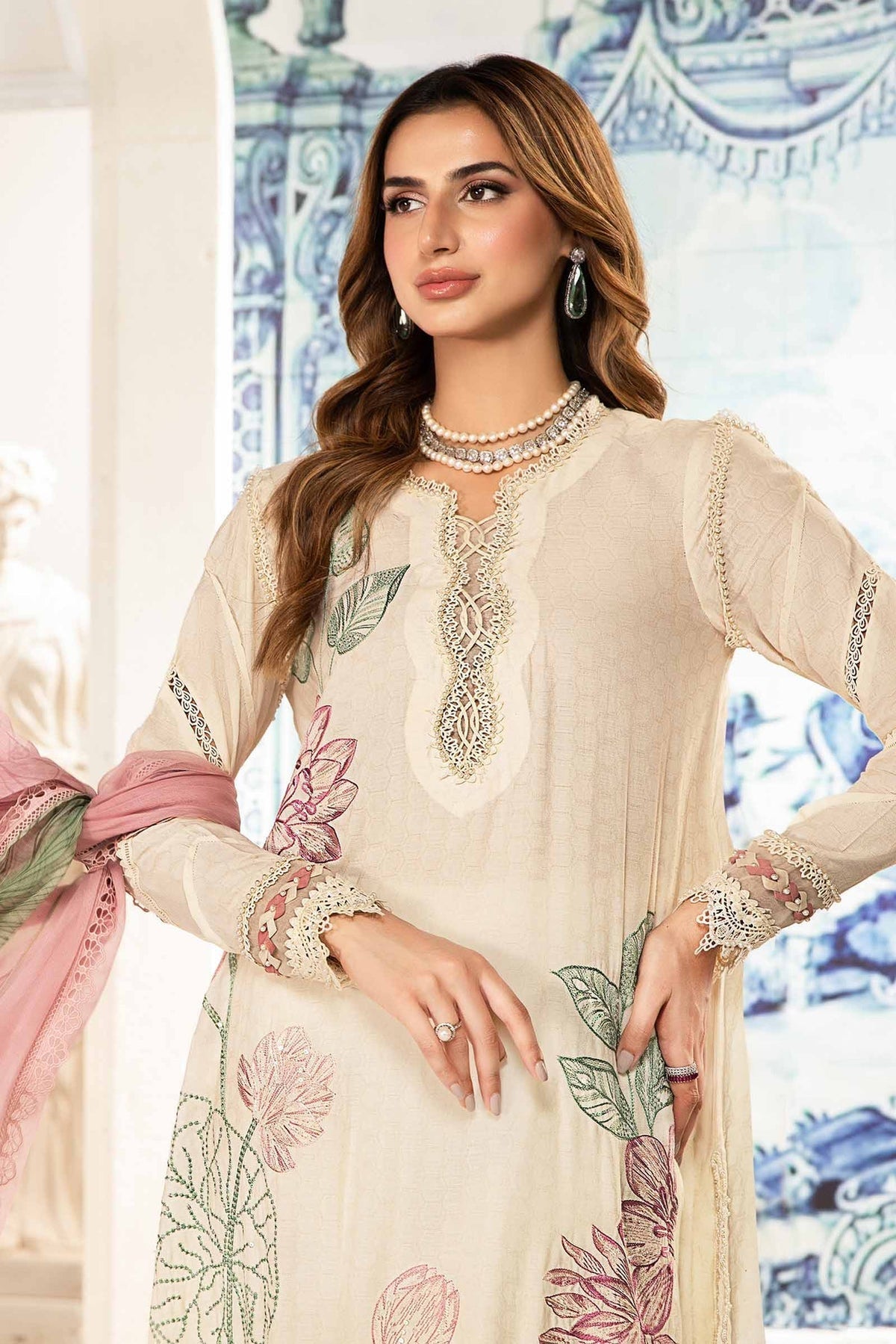Maria.B | M Print Eid Edit | MPT-2201-A - House Of Hania