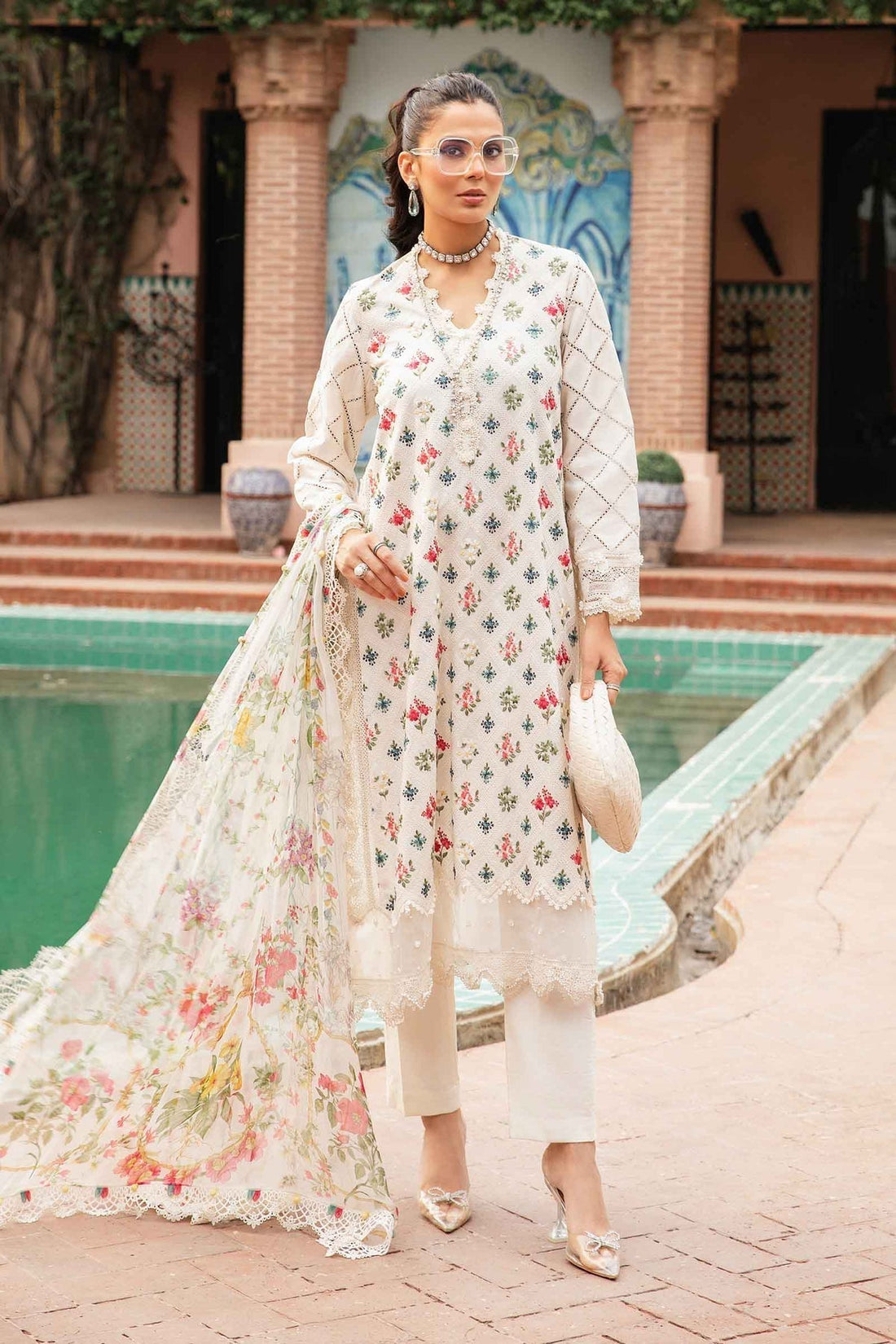 Maria.B | M Print Eid Edit | MPT-2203-A - House Of Hania
