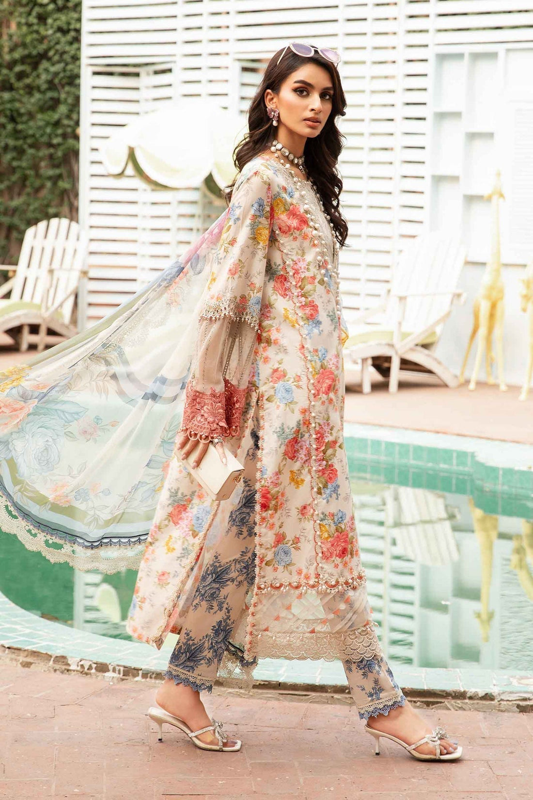 Maria.B | M Print Eid Edit | MPT-2204-A - House Of Hania