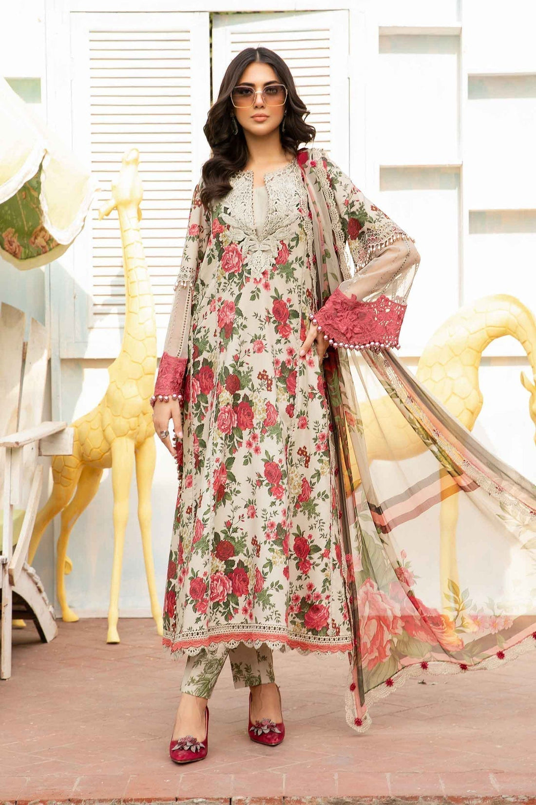 Maria.B | M Print Eid Edit | MPT-2204-B - House Of Hania