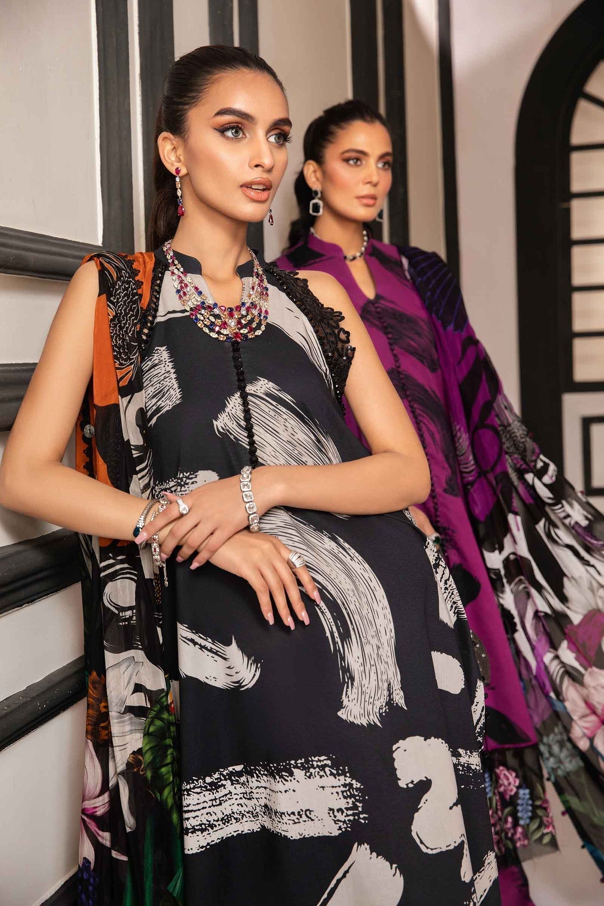 Maria.B | M Print Eid Edit | MPT-2205-A - House Of Hania