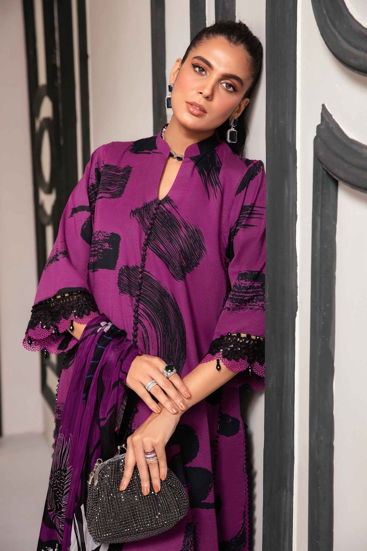 Maria.B | M Print Eid Edit | MPT-2205-B - House Of Hania