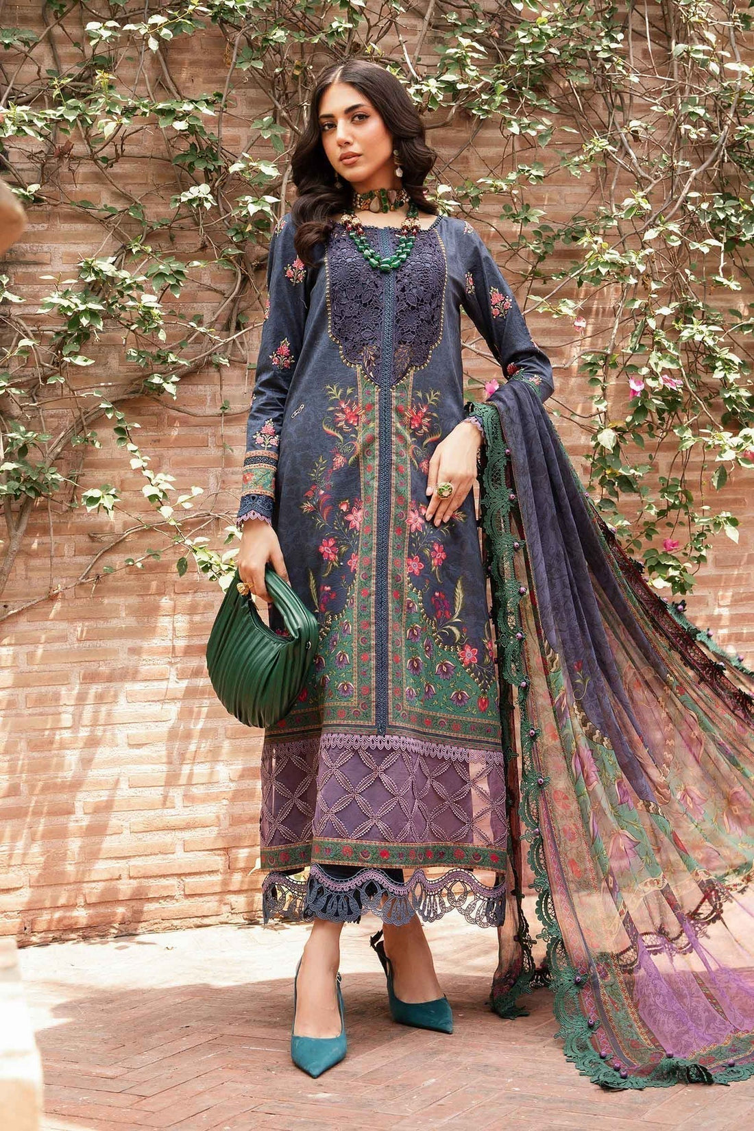Maria.B | M Print Eid Edit | MPT-2206-B - House Of Hania